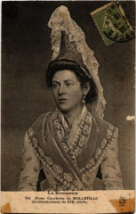 La Normandie - Jeune Cauchoise de Rolleville - Folklore - Types
