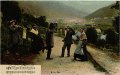 La Bourreio d'Aubergno - Folklore - Types