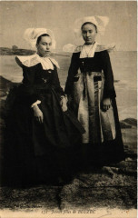 Jeunes Filles de Beuzec - Folklore - Types