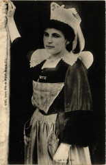 Jeune Fille de Pont-Aven - Folklore - Types