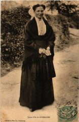 Jeune fille de Guingamp - Folklore - Types