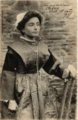 Jeune Fille de Clohars - Folklore - Types