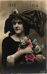 Jeune Femme - 1870-1914 - Folklore - Types