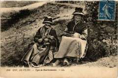 Env. de Vichy - Type de Bourbonnaises - Folklore - Types