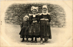 Enfants des Environs de Pont-Aven - Folklore - Types
