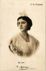 En Provence - Femme - Folklore - Types