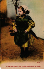 En Bretagne - Une Luronne des Environs de Nantes - Folklore