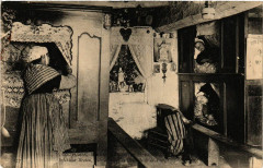 Coutumes - Moeurs et Costumes Bretons - Interieur Breton