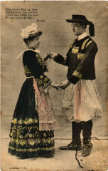 Couple - Botrel - Folklore - Types
