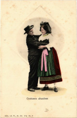 Costumes Alsaciens - Folklore - Types