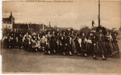 Colmar - Cortege d'Alsaciennes - Folklore - Types