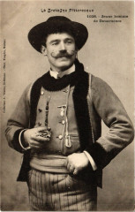 Bretagne - Jeune Homme de Douarnenez - Folklore - Types