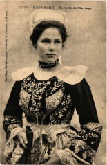 Bannalec - Toilette de Mariage - Folklore - Types