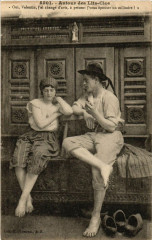 Autour des Lits-Clos - Folklore - Types -
													France
												