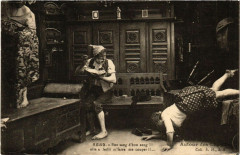 Autour des Lits-Clos - Folklore - Types -
													France
												