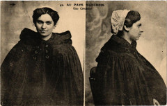 Au Pays Marchois - Une Creusoise - Folklore - Types -
													France
												