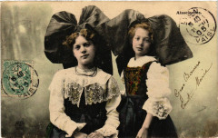 Alsaciennes - Folklore - Types