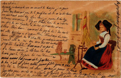 Alsace - Elsass - Folklore - Types -
													France
												