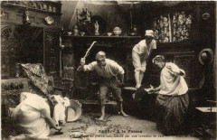 A la Ferme - Folklore - Types -
													France
												