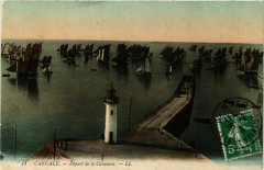 Cancale Depart de la Caravane Lighthouse Phare