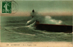 Le Treport Par la Tempete Lighthouse Phare