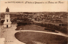 Sainte-Adresse Vallon d'Ignauval vu du Plateau Lighthouse Phare