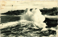 Biarritz Effet de Vagues Le Phare Lighthouse Phare