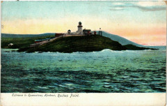 EntranCe to Queenstown Harbour Roches Point Lighthouse Phare
