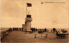 Blankenberghe Le Phare de l'Estacade Lighthouse Phare