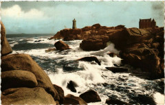 Ploumanac'H Le Phare un jour de tempete Lighthouse Phare