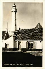 Egmond Aan Zee Oud Hoekje Anno 1940 Lighthouse Phare