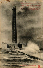 Gatteville Le Phare en jour de tempete Lighthouse Phare