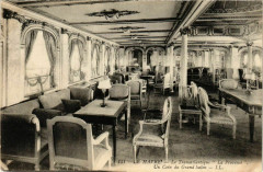 Le Transatlantique La Provence - Un Coin de Grand Salon - Ships