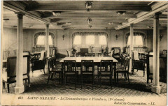 Le Transatlantique Flandre - Salon de Conversation - Ships