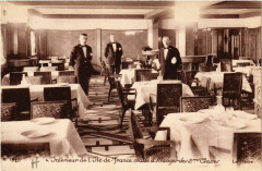 Intérieur de l'Ile-de-France - Salle a Manger - Ships