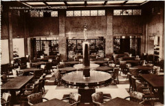 Intérieur du Paquebot Champlain - La Salle a Manger - Ships