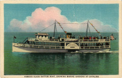 Famous Glass Bottom Boat - Showing Marine Gardens at Catalina