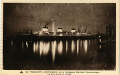 Paquebot Normandie - Cie Gle Transatlantique - Ships