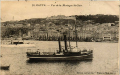 Cette - Vue de la Montagne Saint-Clair - Ships
