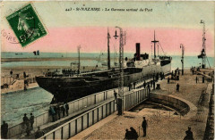 La Garonne Sortant du Port - Saint-Nazaire - Ships