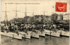 Torpilleurs de la Defense Mobile dans l'avant-port - Le Havre
