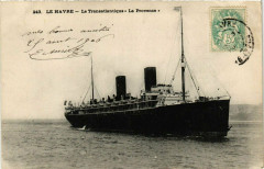 Le Transtlantique La Provence - Le Havre - Ships