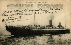 Le Transatlantique La Savoie - Ships