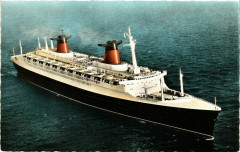 France French Line Compagnie générale Transatlantique Ships