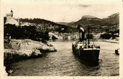 Depart d'un Vapeur - Cassis-sur-Mer - Ships