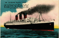 Paquebot Paris - Le Havre - Ships