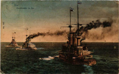 Kiel - Geschwader in Sée Ships