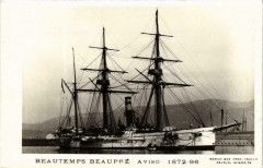 Beautemps Beaupre Aviso 1872-96 Ships -
													France
												