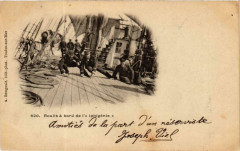 Roulis a bord de l'Iphigenie Ships