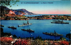 Villefranche - La Rade et l'Escadre Ships